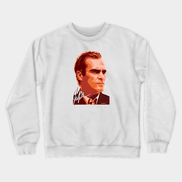 Joaquin Phoenix Signed 2 Crewneck Sweatshirt by Nonesz Workshop